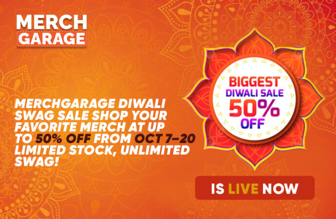 MerchGarage announces its biggest-ever sale, “Diwali Swag sale”...